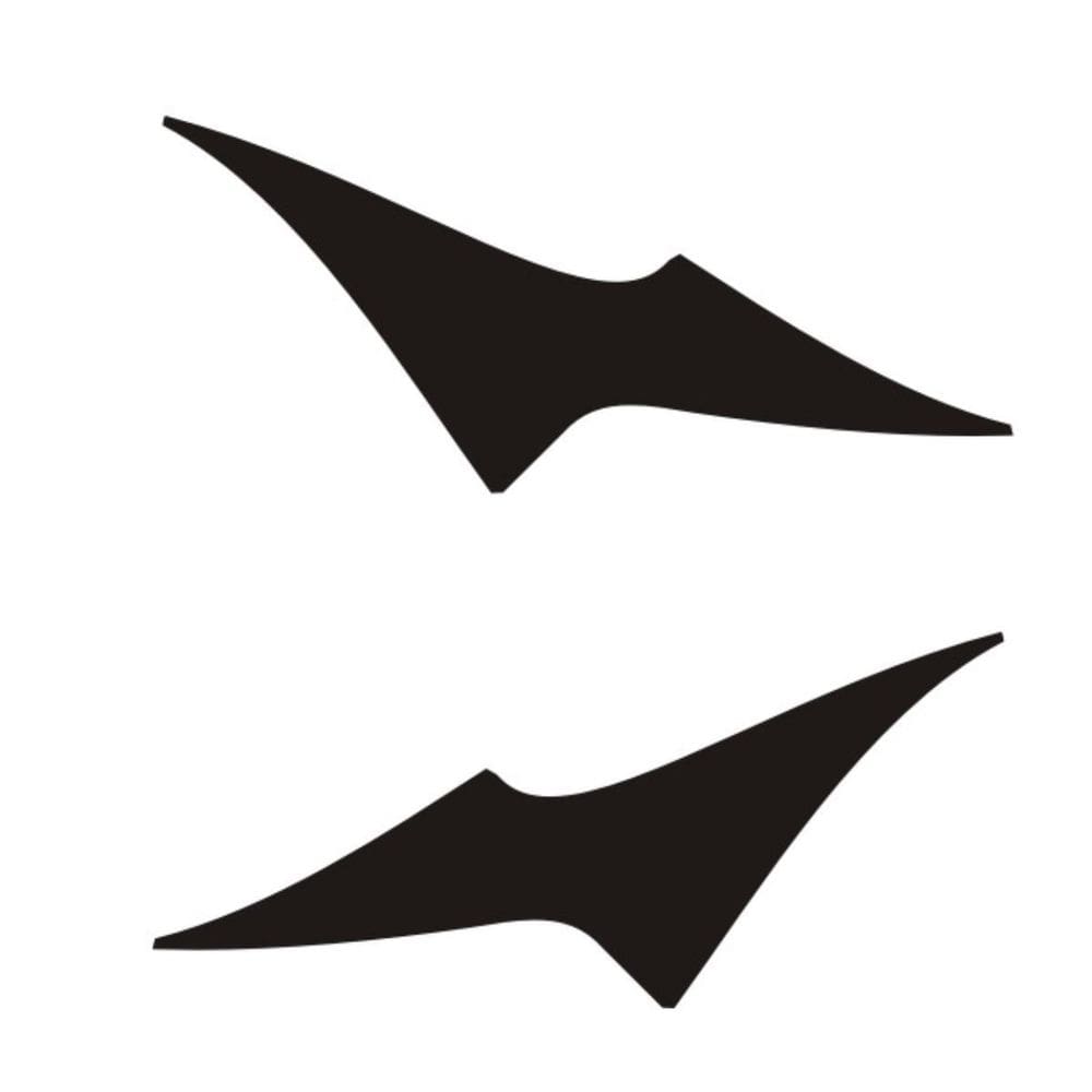 Adesivo Lateral Hb20 Coluna C Carro Geração 1 Preto Fosco