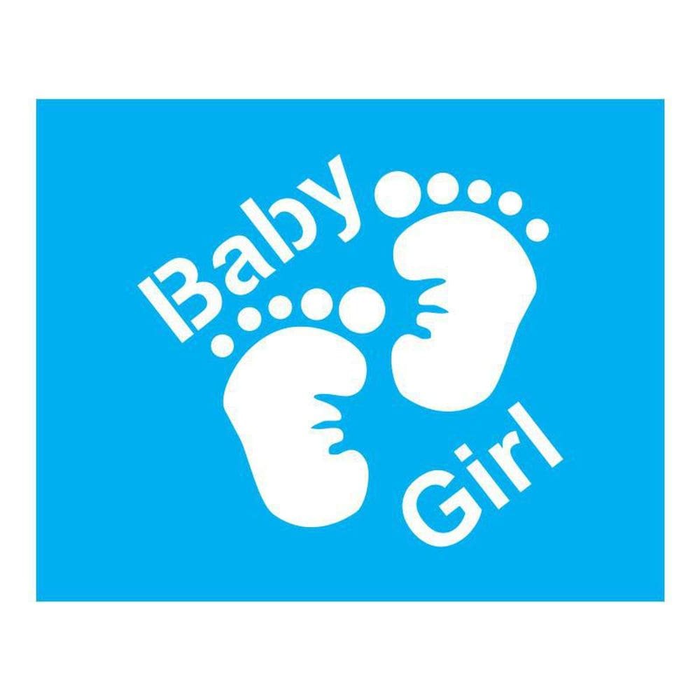 Stencil Tamako Baby Girl - 20X25Cm - Ref B944