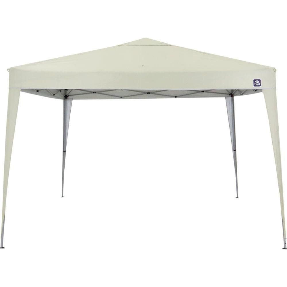 Tenda Gazebo 3x3m Bel Poliéster Bege Estrutura Alumínio