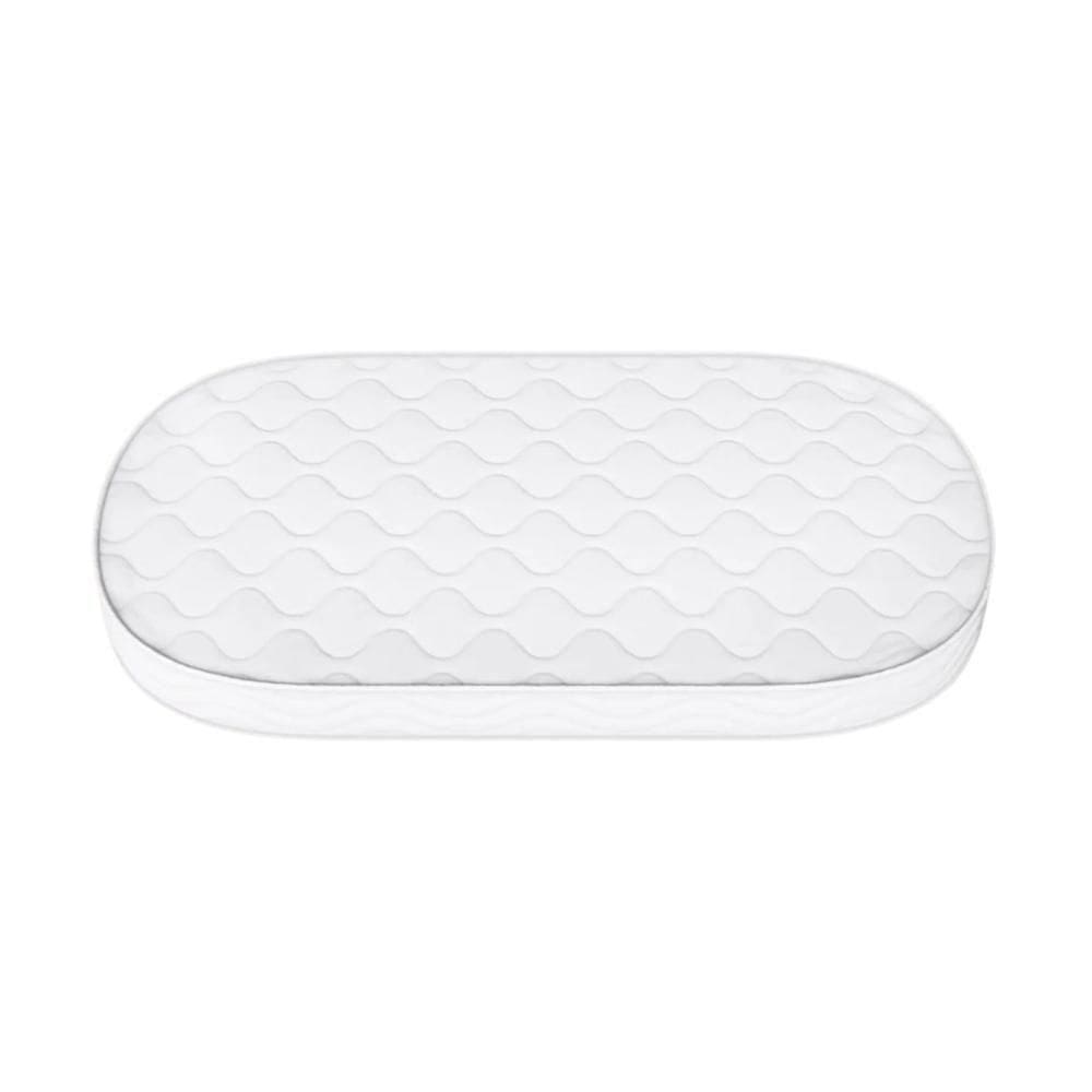 Colchão Para Berço Oval Wave 130x70x10cm D18 Ortobom Cr35374 Branco