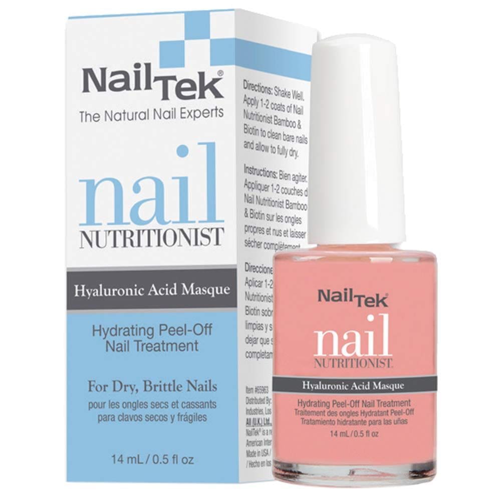 Máscara para Unhas Nail Tek Nutricionista Peel-Off Rosa 15 mL