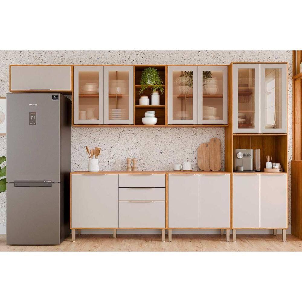 Kit Cozinha MGM 6 Peças Brilhante C6P130 Cinamomo/Off