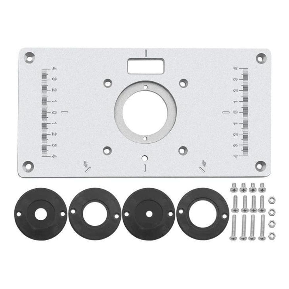 Régua Gabarito Corte Mesa Madeira Ângulo Alumínio