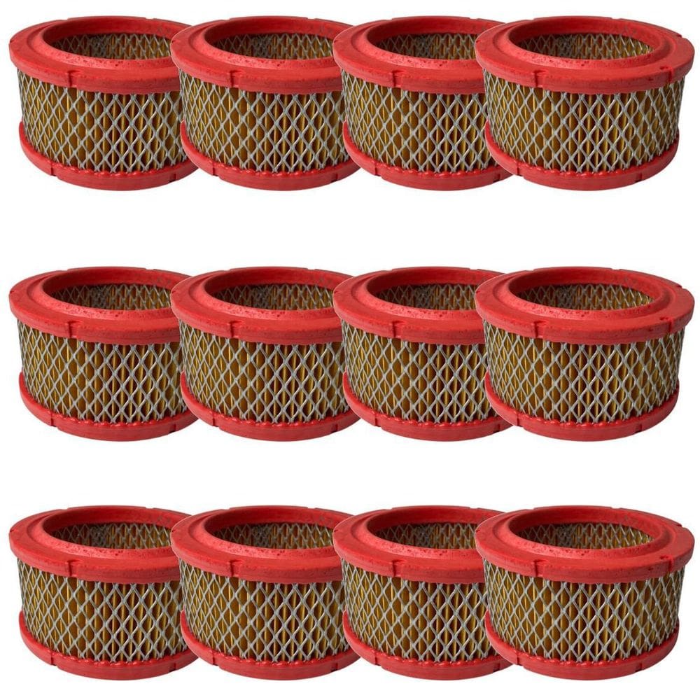 Kit 12 Elementos Filtro Compressor Msw 60 90 Pés 525 Primax