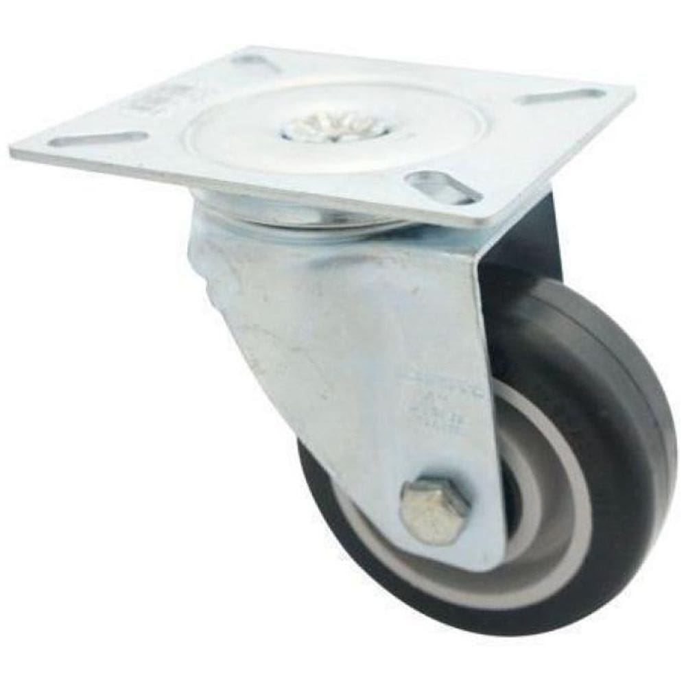 Rodizio Giratório Para Móveis Roda Pvc Gl 414 Bpn Até 100 Kg