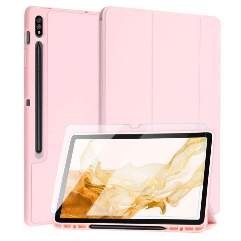 Capa Tpu Auto Sleep Para Tab S8 11 X700 + Película De Vidro