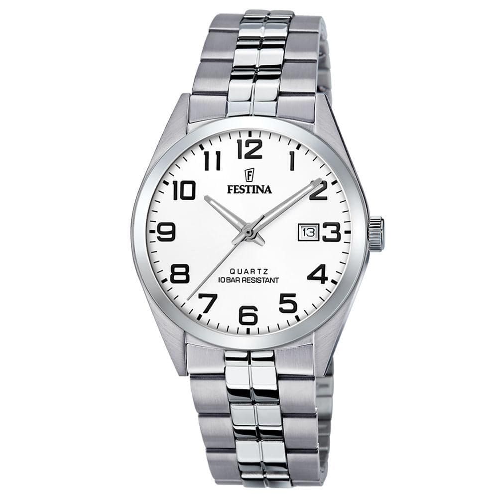 Relógio Festina Masculino F20437/1 Aço Prata