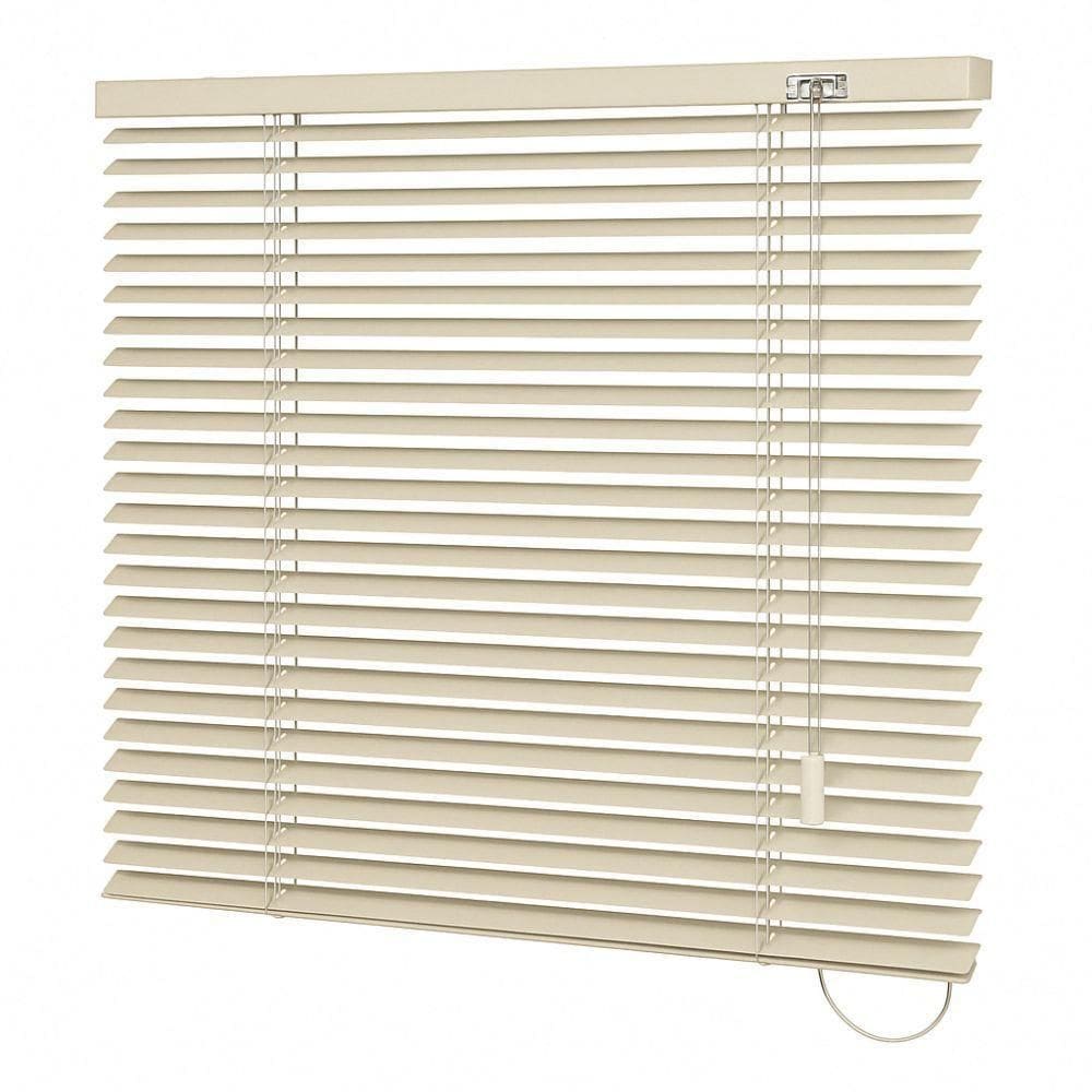 Persiana Horizontal Alumínio 25mm Bege - 1,00m X 1,74m Bege