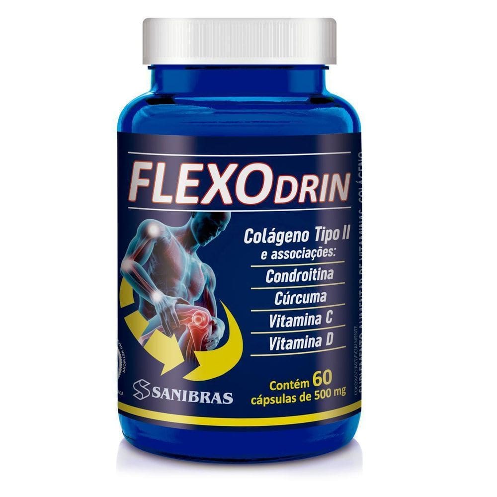 Flexodrin Terra Verde Sanibras Colágeno Tipo Ii, Condroitina