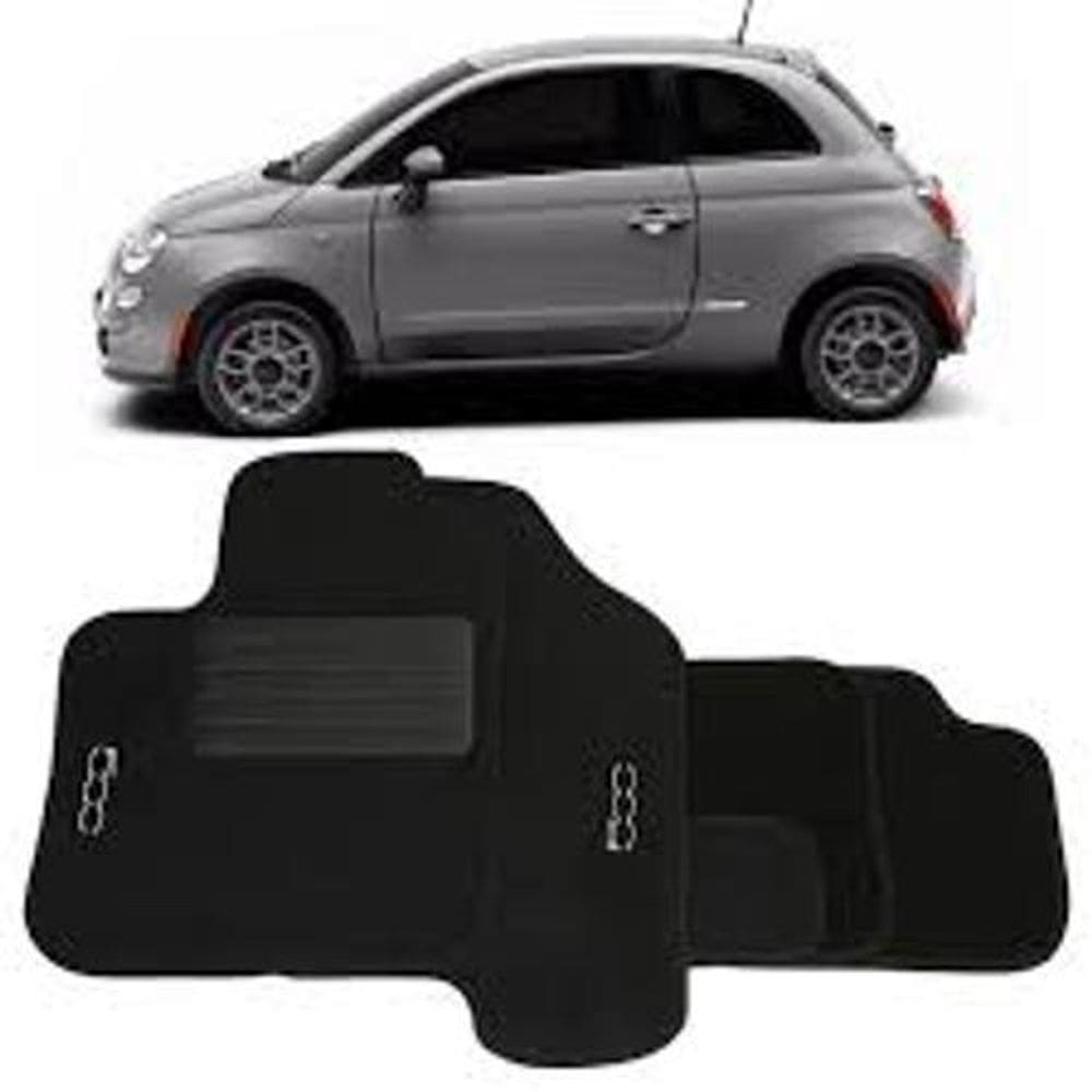 Tapete Automotivo Fiat 500 Base Pinado