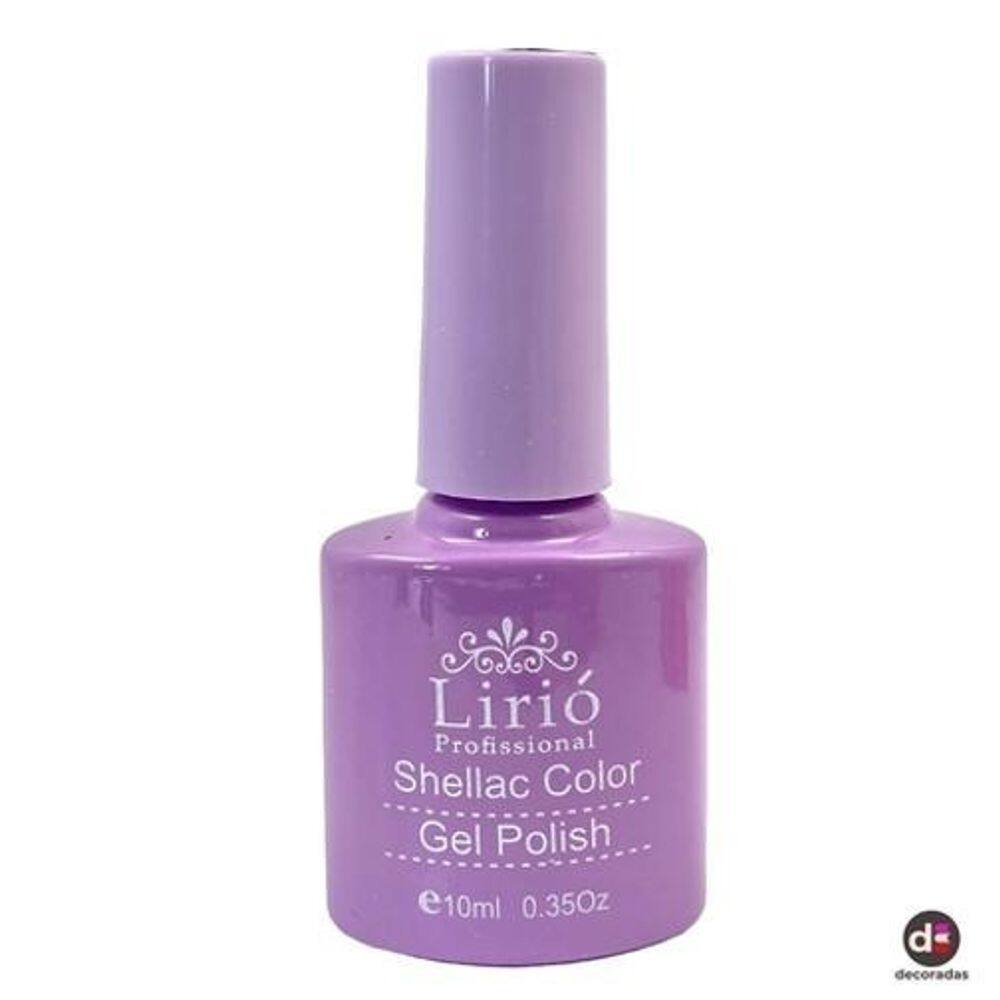 Esmalte Shellac Color Gel Polish 10Ml Manicure Unha Lilas