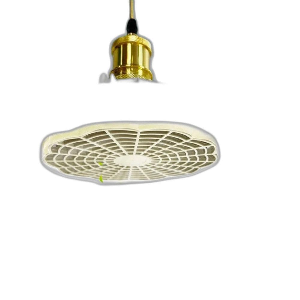 Ventilador De Teto Com Led Integrado Controle De Luz E Ar