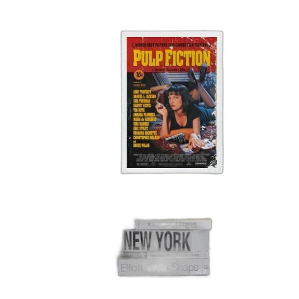 Quadro Poster Do Filme Pulp Fiction 45X34Cm