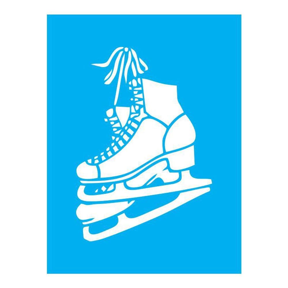 Stencil Tamako Patins - 15X20Cm - Ref A2433