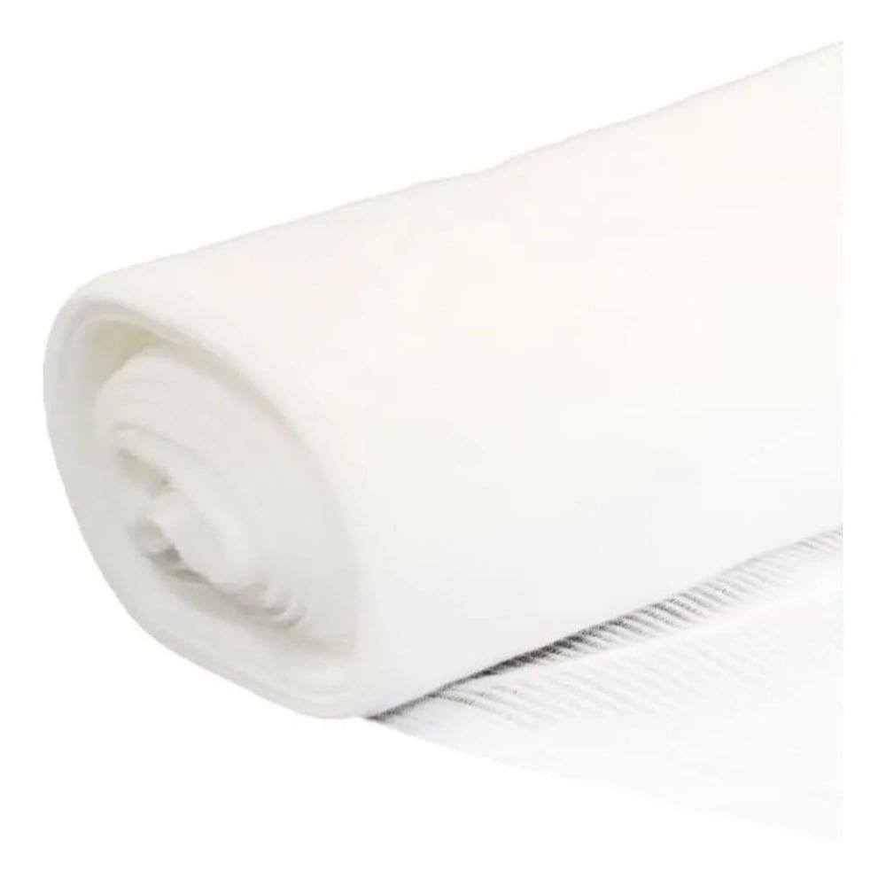 Tela Tecida Branca Fachada Agrícola Obras - 3X10M