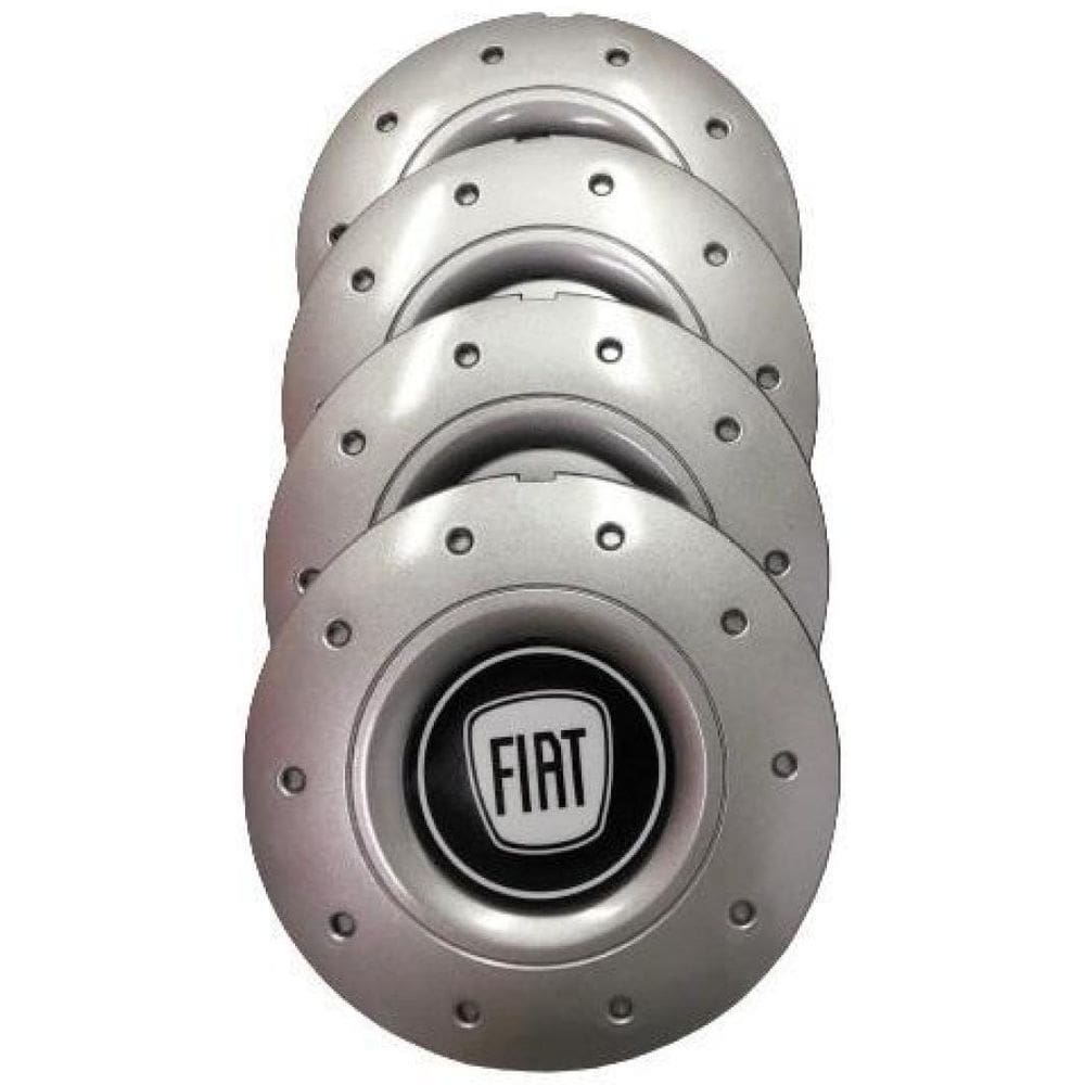 Calotas Miollo Fiat Idea Aro 15 2003/2016 Amarok Prata