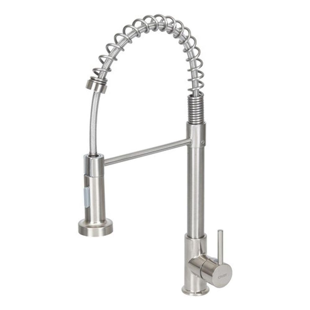 Torneira Monocomando Inox Bica Alta Flexivel Civitt Roma