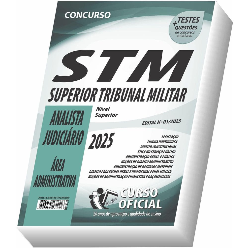 Apostila Stm - Analista Judiciário - Área Administrativa