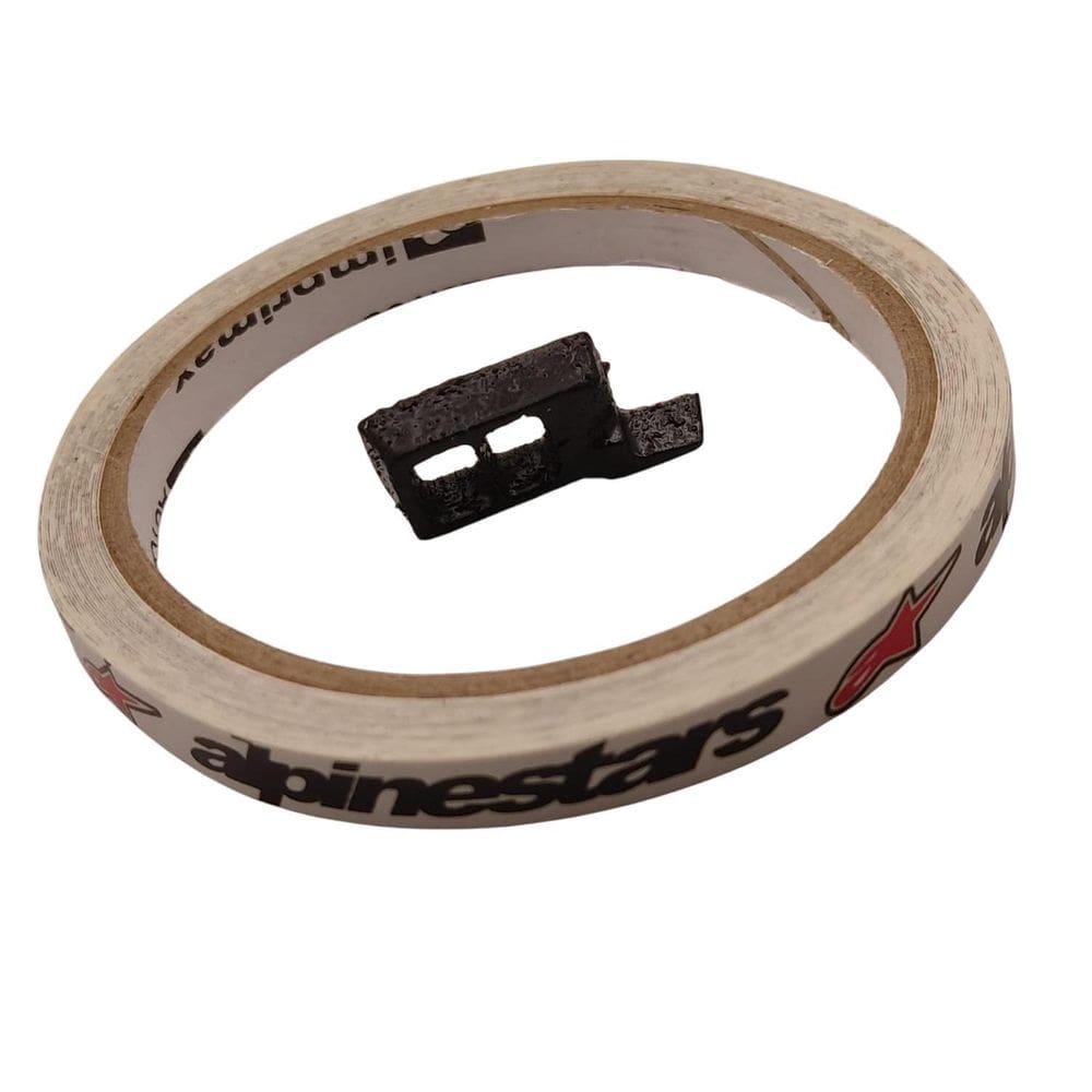 Friso Adesivo Personalizado Roda De Moto 8Mm Para 1 Roda