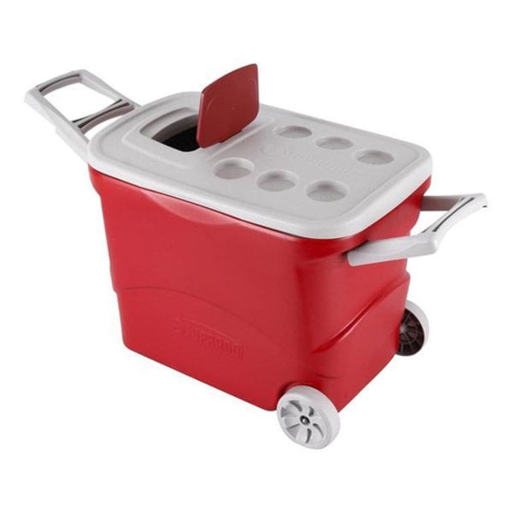 Cooler Caixa Térmica Tropical - 50 Litros - Com Porta Copos