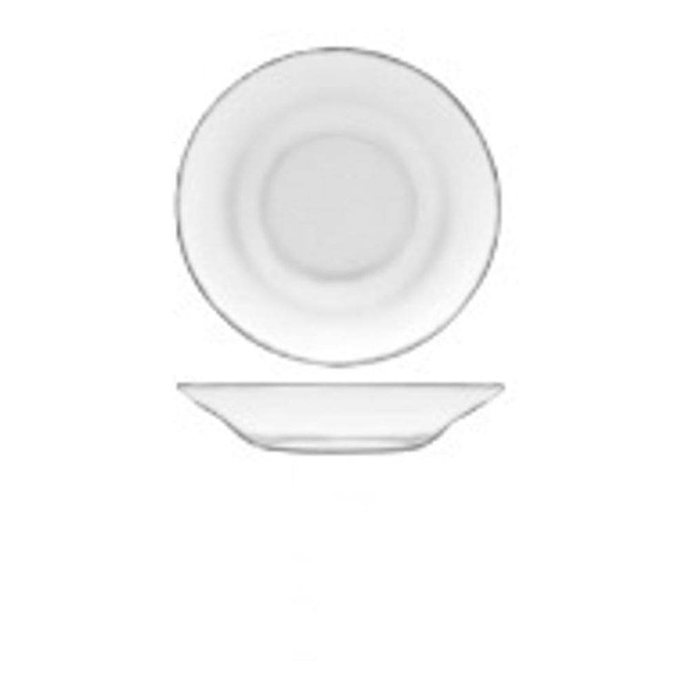 Prato Liso Vidro Fundo 23cm 1343TP