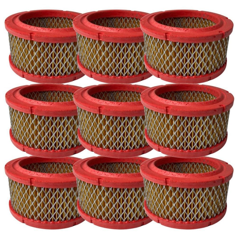 Kit 9 Elementos Filtro Compressor Msw 60 90 Pés 525 Primax