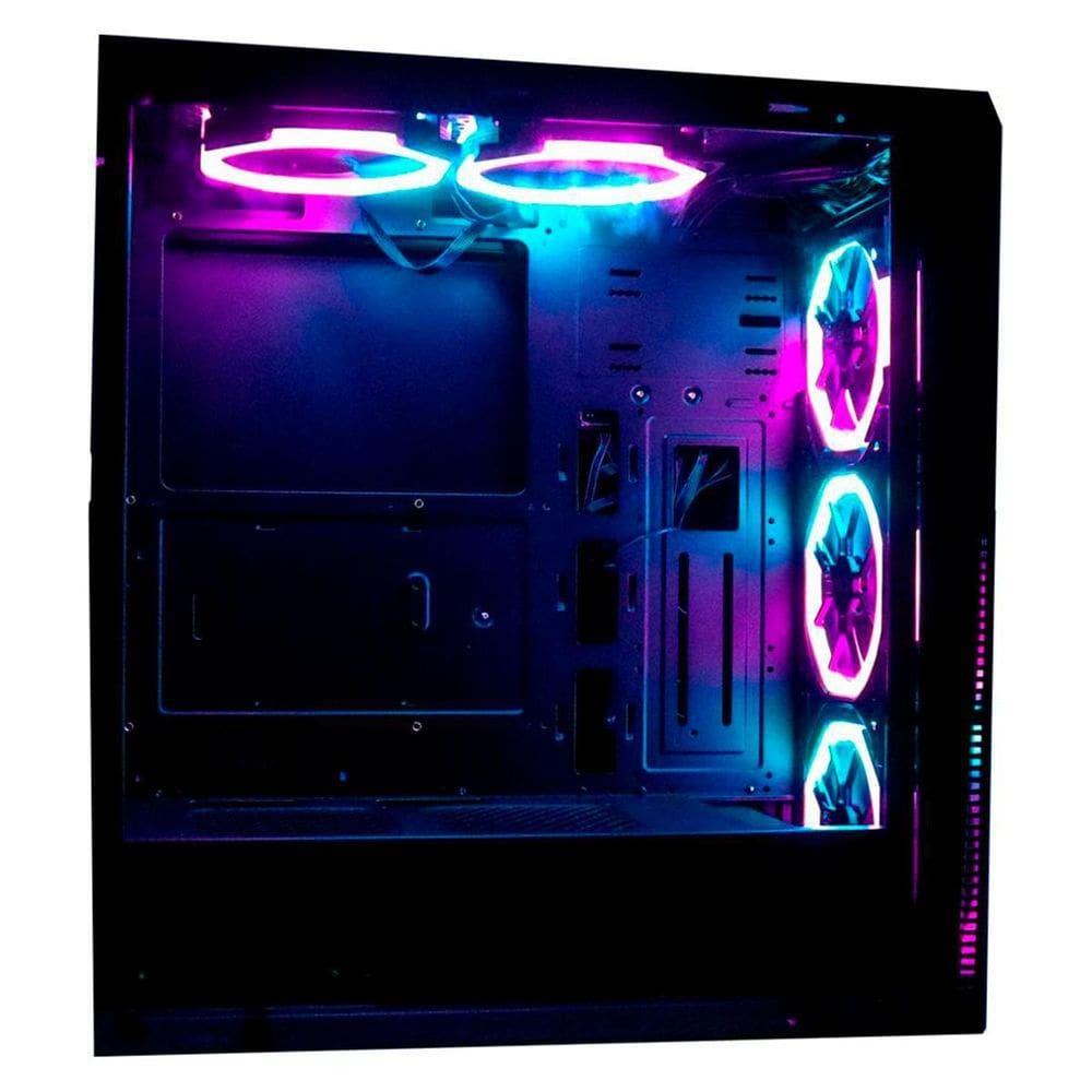Gabinete Gamer Rise Mode Glass 04 Rgb Rm-Ca-04-Rgb