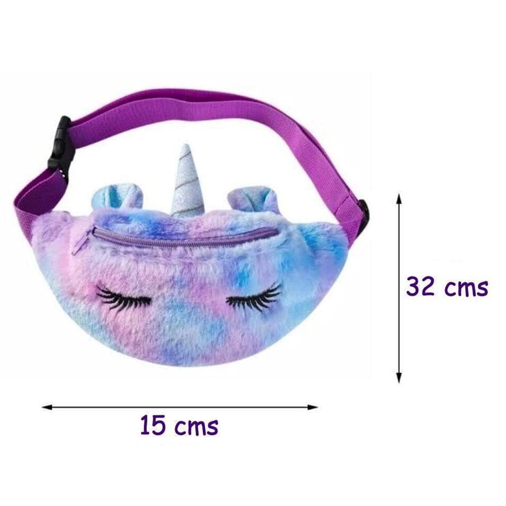 Pochete Unicornio Infantil Escolar Bolsa Mochila Escola