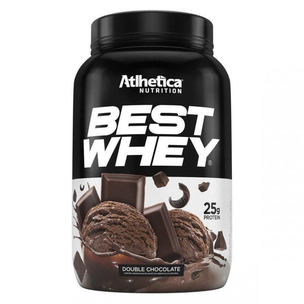 Best Whey  900G  - Sabor: Double Chocolate