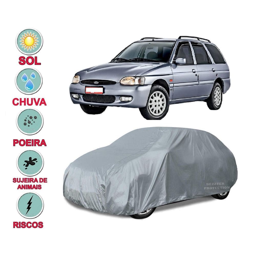 Capa Cobrir Carro Escort Sw Impermeável Proteção Bezzter