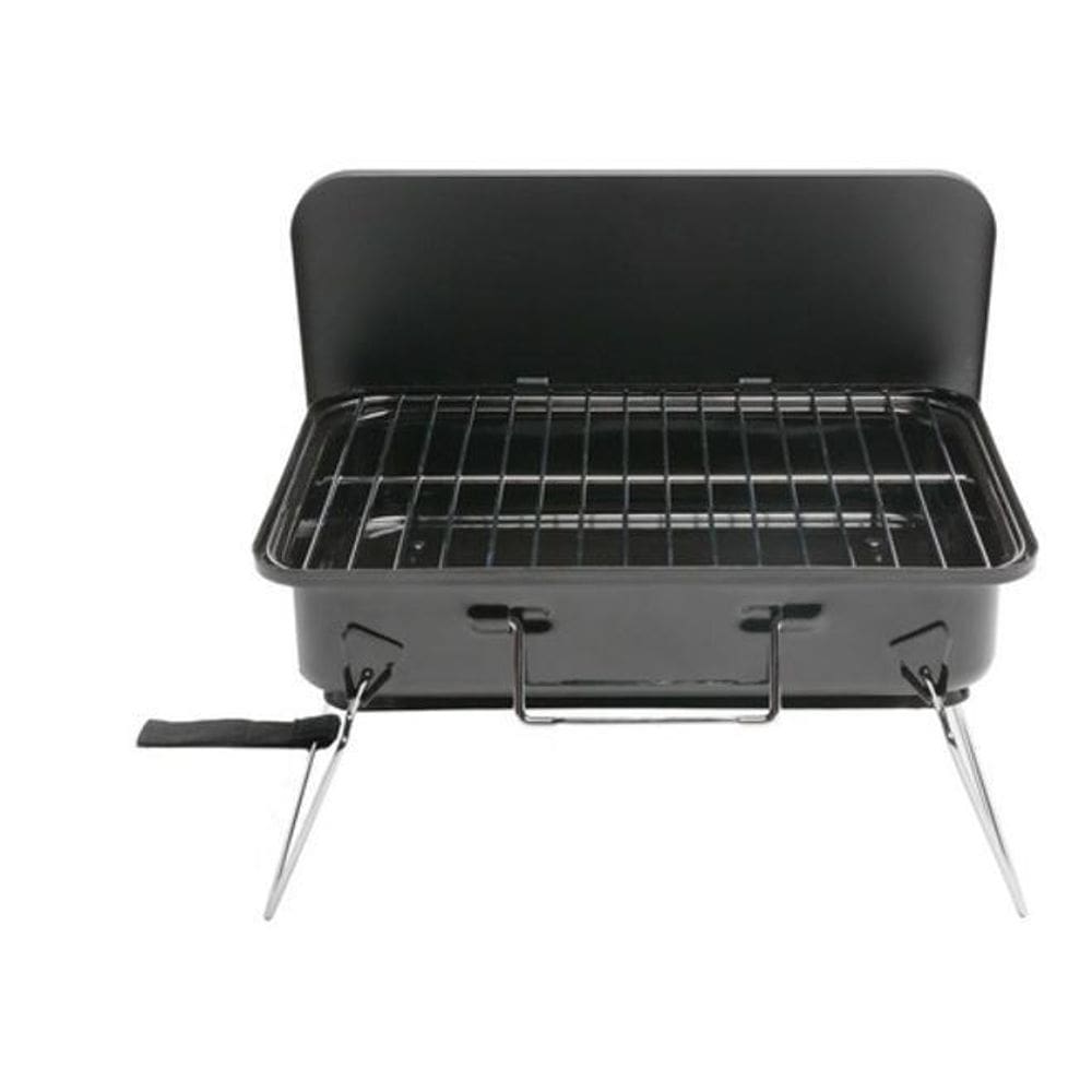Churrasqueira A Carvão - Portátil E Compacta
