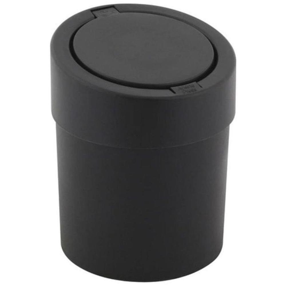 Lixeira De Banheiro Coza - Automática - 5 Litros - Preto