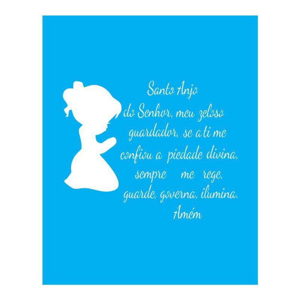 Stencil Tamako Santo Anjo - 20X25Cm - Ref B525