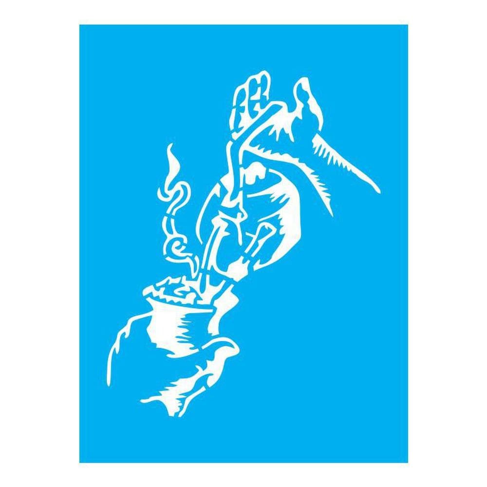 Stencil Tamako Chimarrão - 15X20Cm - Ref A3565