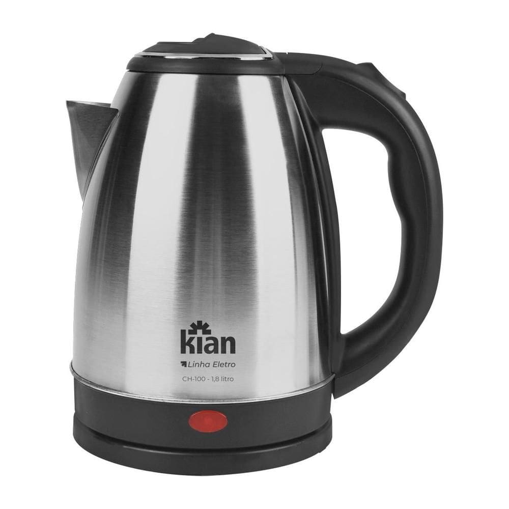 Chaleira Elétrica 1,8L 1000W CH100 Inox Kian 127v