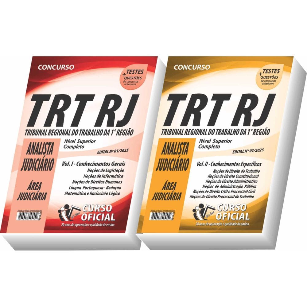 Apostila Trt - Rj - Analista Judiciário - Área Judiciária