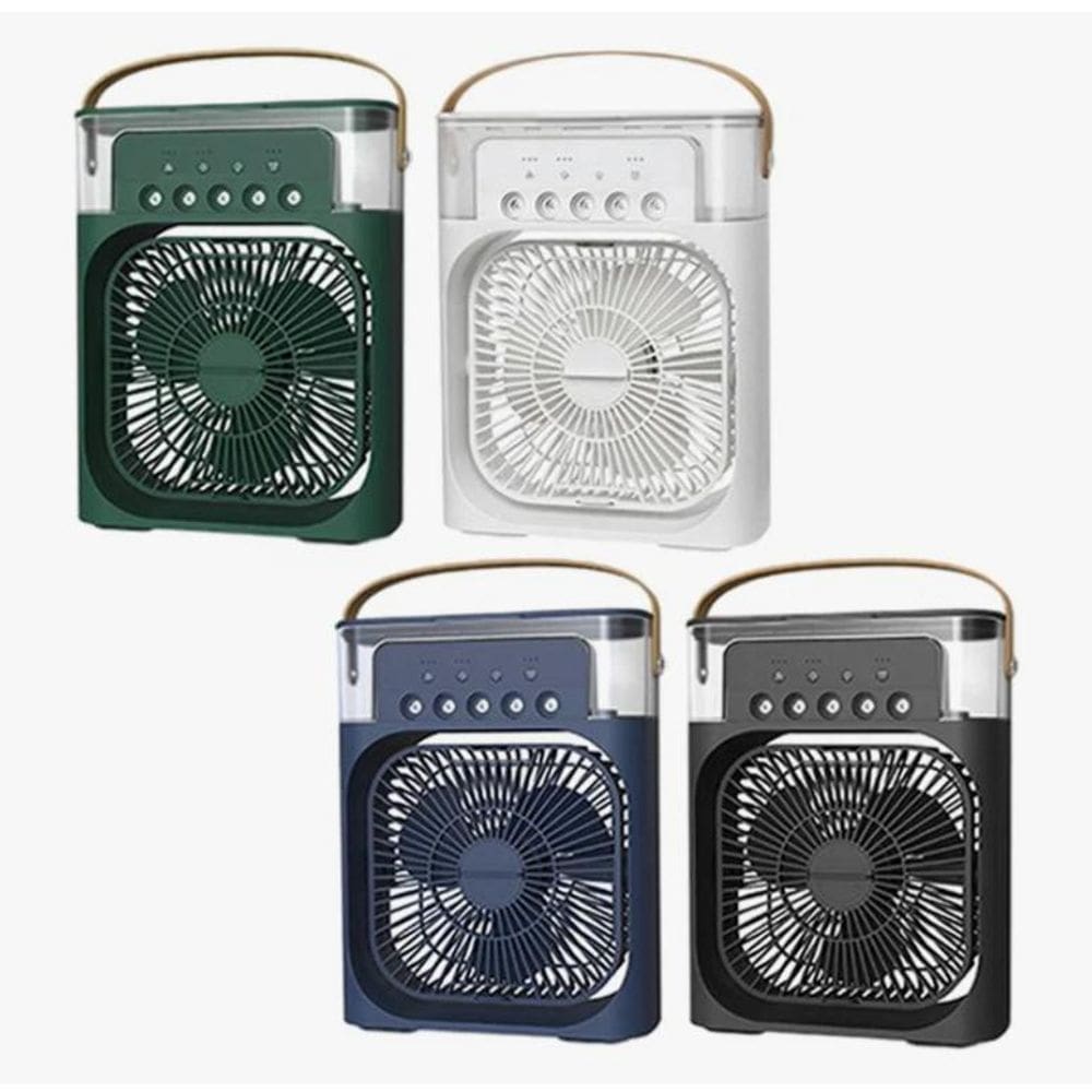 Ventilador Portátil Com Frio Gelo Usb E Aromático