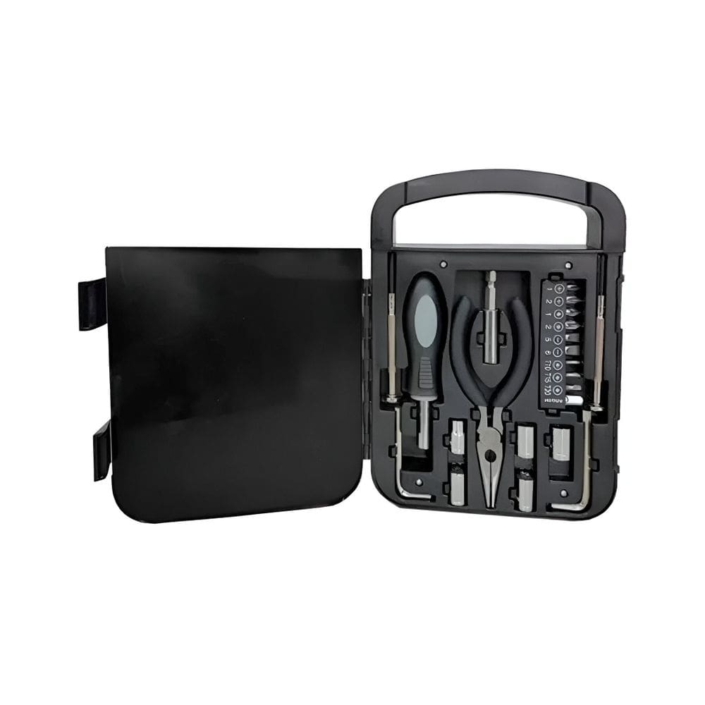 Kit Conjunto Ferramentas Optima Caixa Prática E Funcional