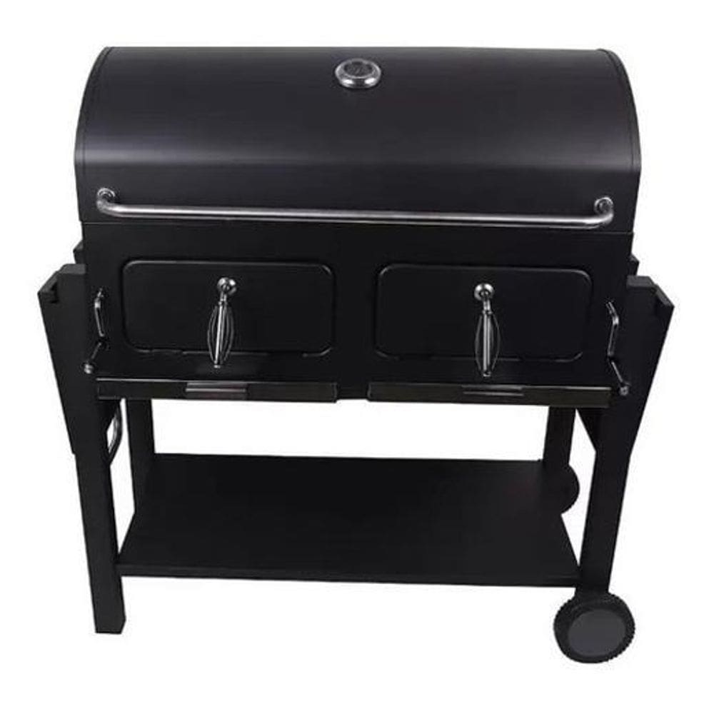 Churrasqueira Com Rodinha - À Carvão - Mr Beef - Preto