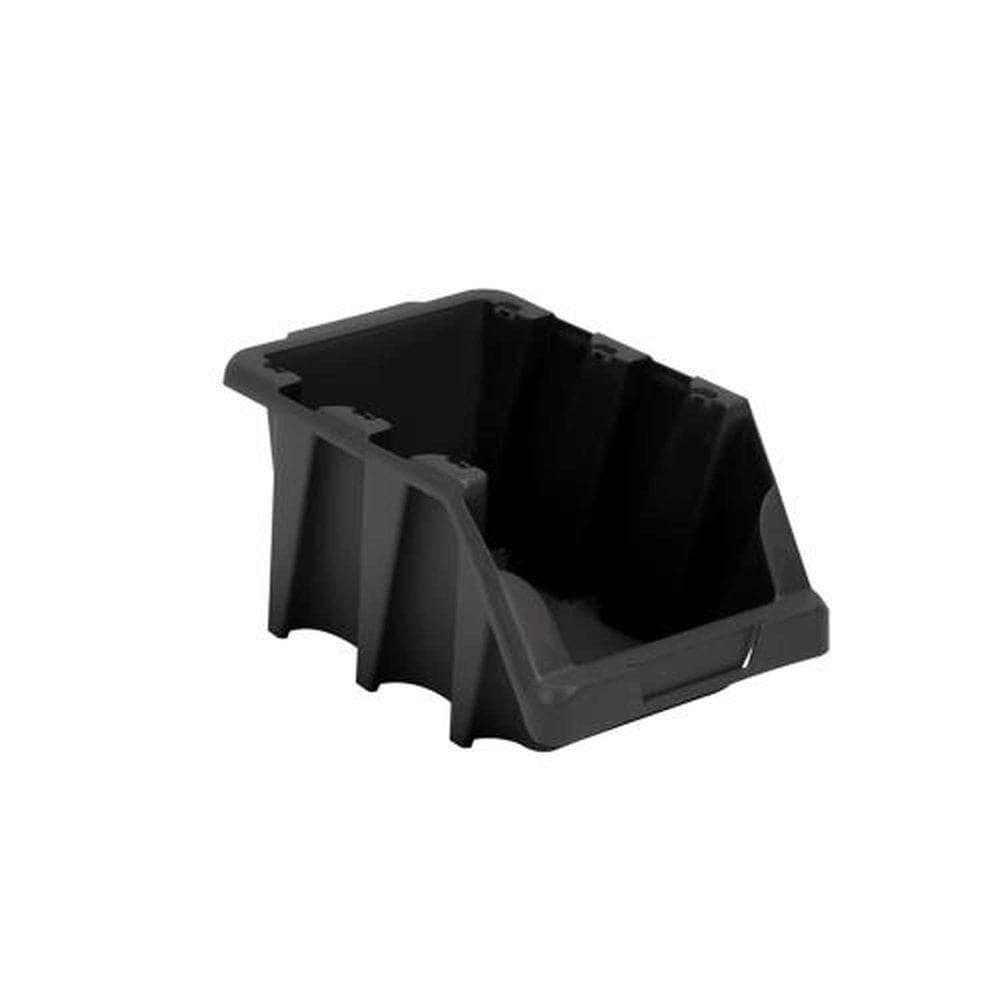 Gaveteiro Plástico N° 7 Preto 22x38cm - Organizador De Parafusos E Ferragens