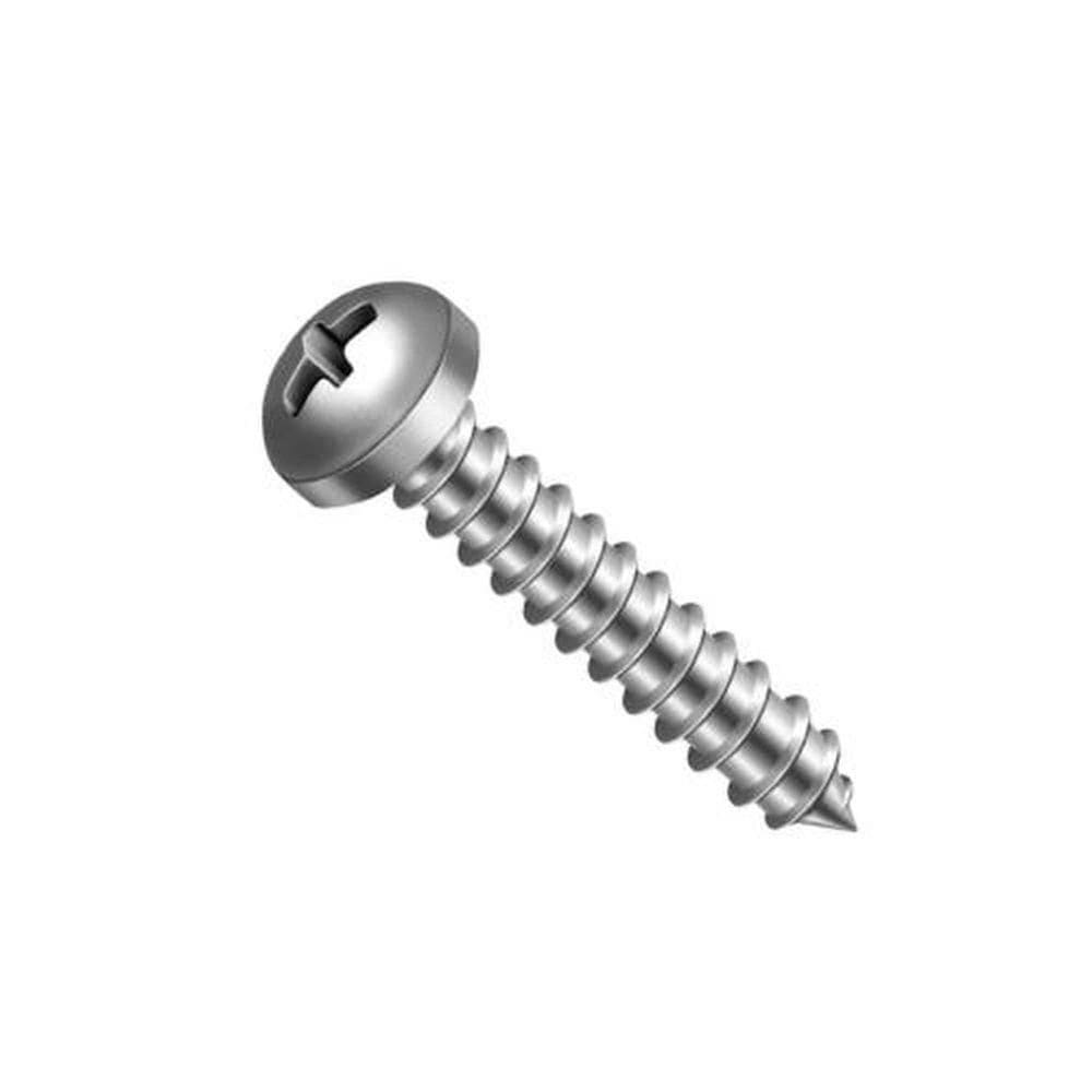 Parafuso Auto Atarraxante 5.5x50mm Inox Cabeça Panela - Jomarca