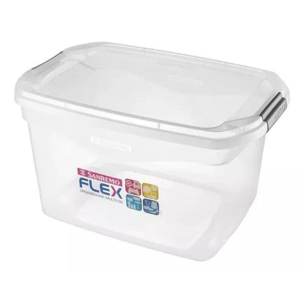 Caixa Organizadora De Plástico 29 Litros Flex E Versátil