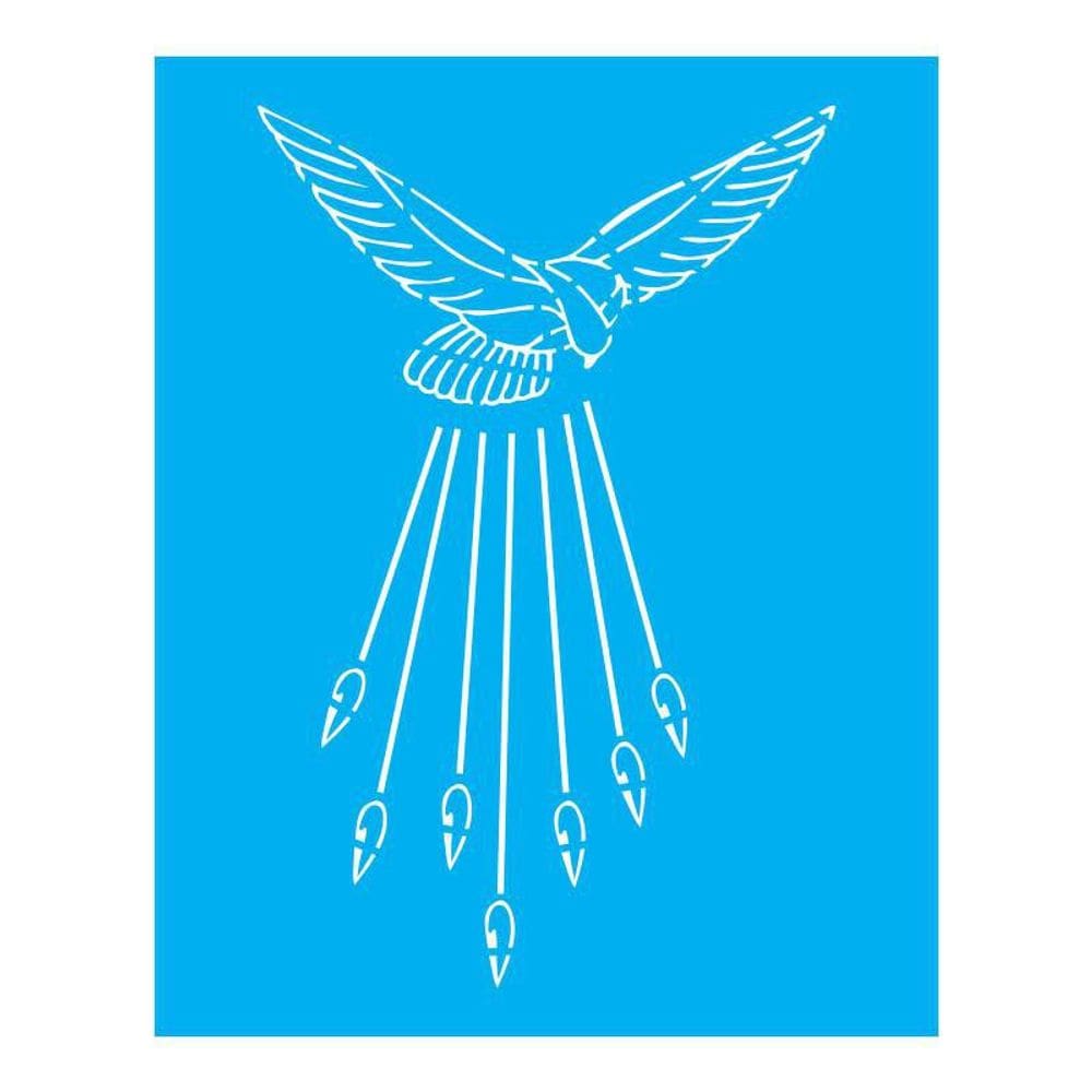 Stencil Tamako Pomba - 20X25Cm - Ref B700