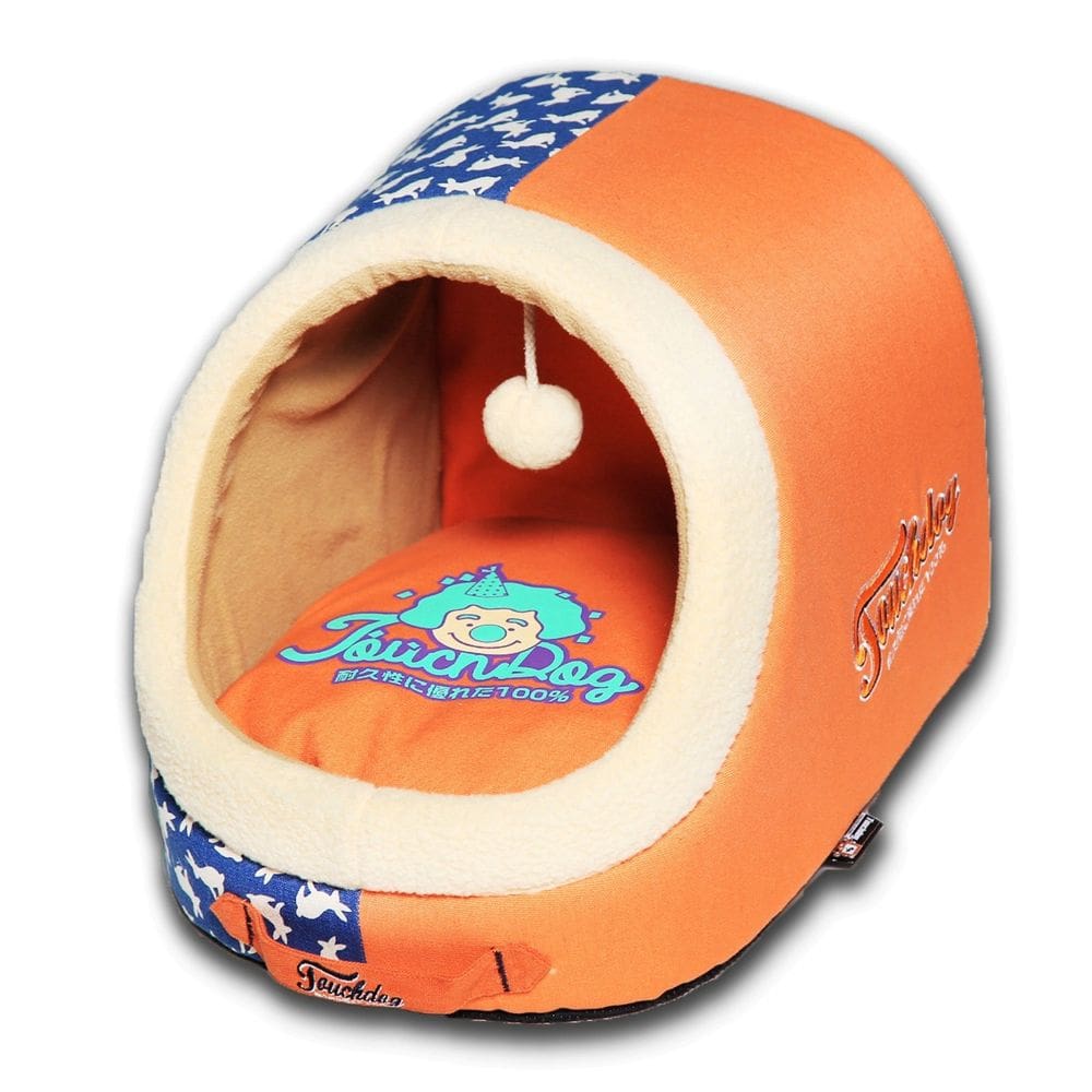 Cama Casa para Mascotas TOUCHDOG `Lazy-Bones` con Diseño de Conejo Manchado