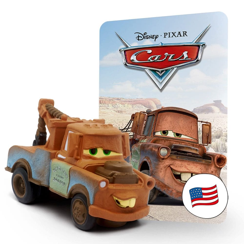 Reproduza áudio: personagem Tonies Mater de Disney Cars 2