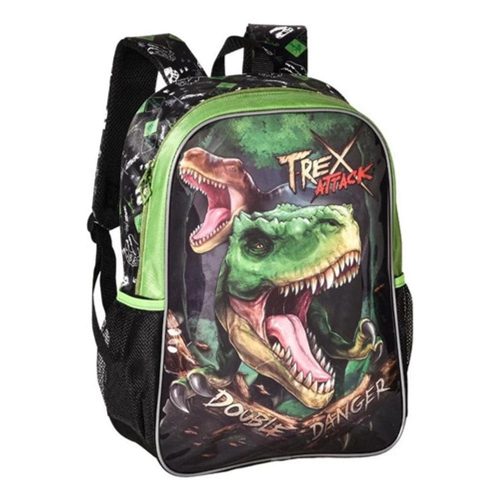 Mochila De Costas T- Rex Atack Verde - Clio Style
