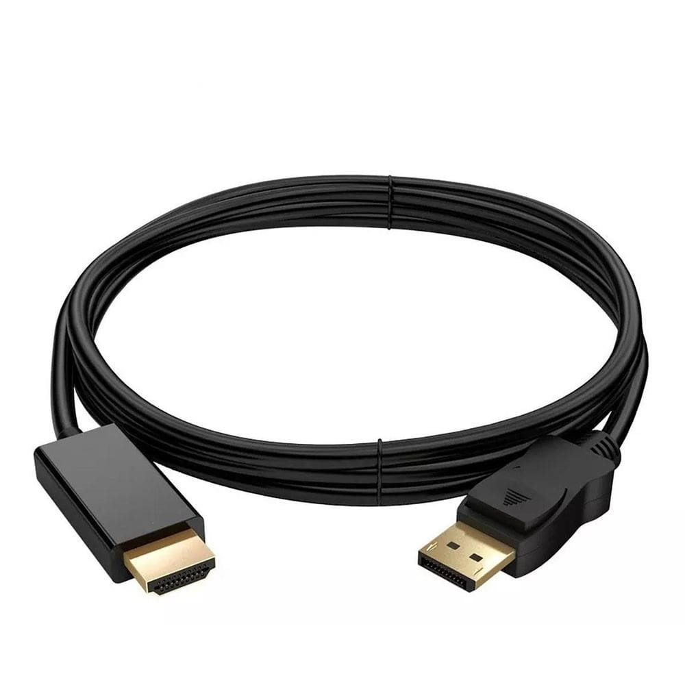 Cabo Displayport Para Hdmi 5 Metros Para Projetor Multimidia