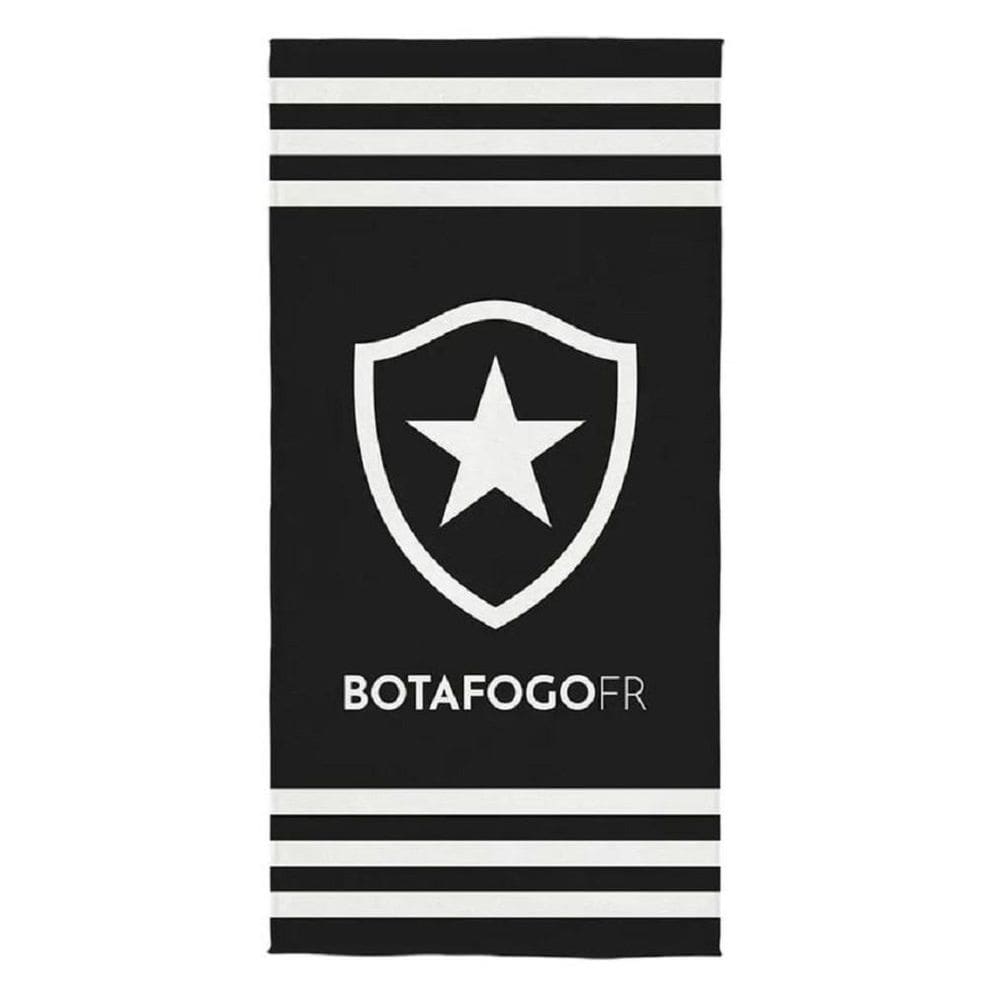 Toalha De Banho Aveludada Botafogo Lepper