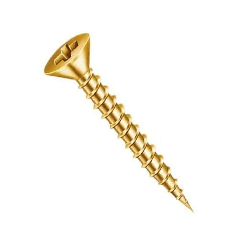Parafuso Chipboard 6,0x100 Chato Bicromado Para Aglomerado E Mdf - Jomarca