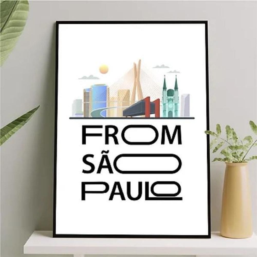 Quadro Decorativo From 24X18Cm